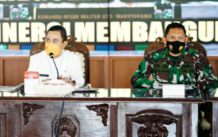 Bupati Haryanto pimpin rakornis TMMD