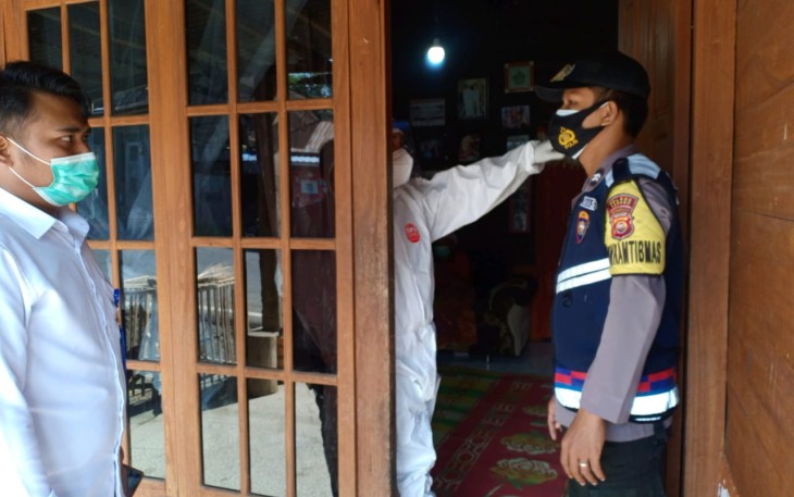 Polda Bengkulu Turunkan Anggota Lakukan Pendampingan