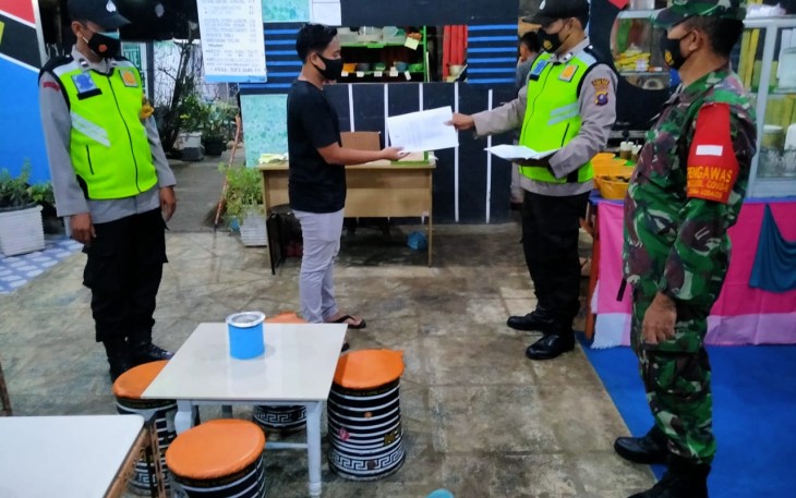 Kapolsek  Dolok Merawan Pimpin Operasi Yustisi Gabungan di Wilayah Hukum 