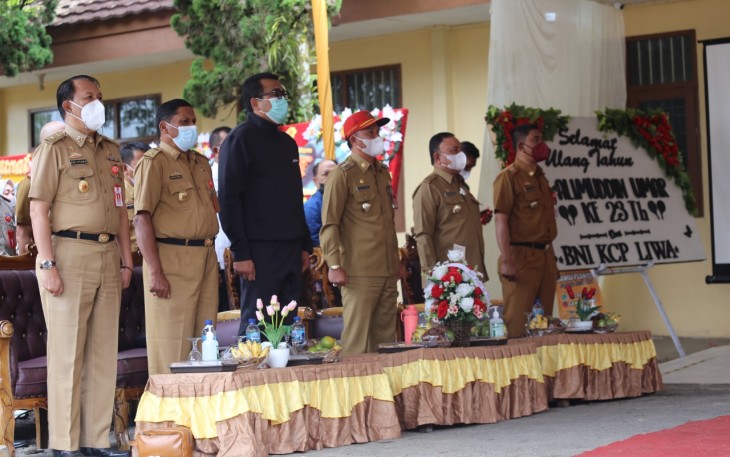 Bupati dan Wakil Bupati Lambar Menghadiri Hari Ulang Tahun RSUD Alimudin Umar
