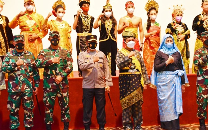 Komandan Korem 033/WP Hadiri Peringatan Sumpah Pemuda di Aula Kantor Gubernur Kepri 