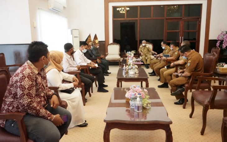 Bupati Surya Terima Audiensi DPC PMS Kabupaten Asahan