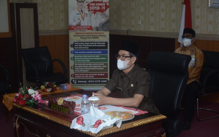 Pemprov Bengkulu Targetkan Penilaian MCP KPK di Atas 85% Untuk Tahun 2021