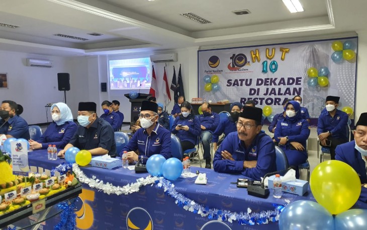 HUT NasDem Ke-10, Satu Dekade Dijalan Restorasi 