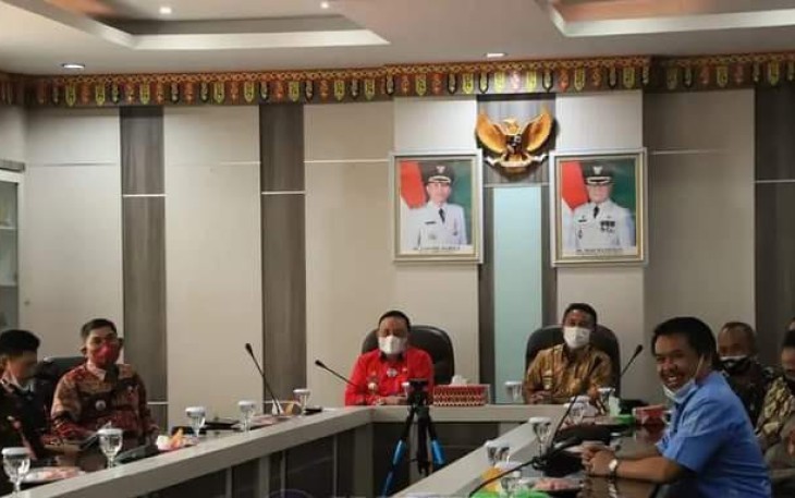 Wakil Bupati Lampung Barat Menghadiri Kegiatan Hari Cuci Tangan Pakai Sabun Sedunia