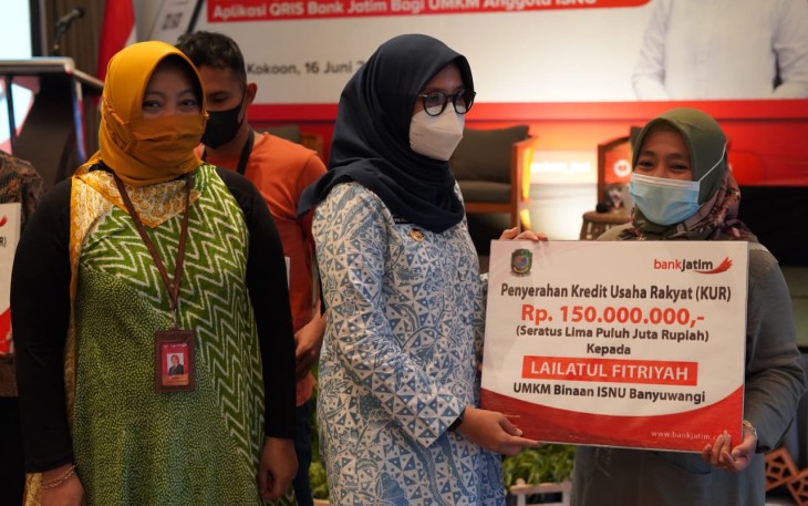 Bank Jatim Salurkan KUR Perkuat Ekonomi Jatim