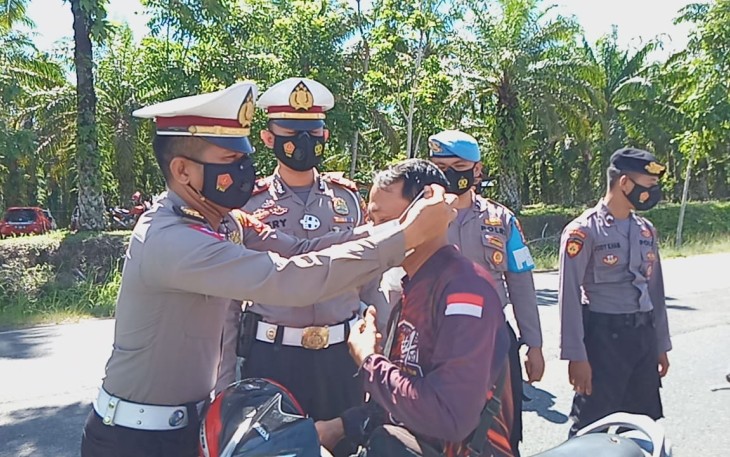 Lawan Berita Hoax Vaksinasi, Polres Mukomuko Tingkatkan Sosialisasi