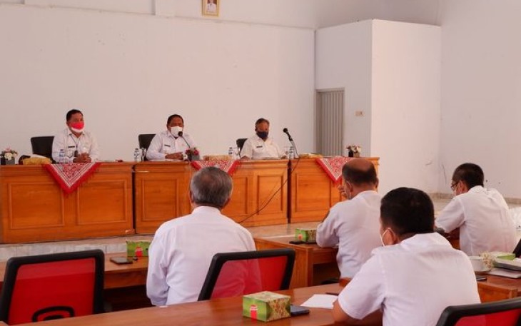 Bupati Bengkulu Utara Kerahkan Seluruh Jajaran OPD untuk Percepatan Vaksinasi