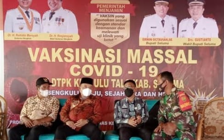   Vaksinasi Massal Covid-19 Di Kecematan ULU Talo