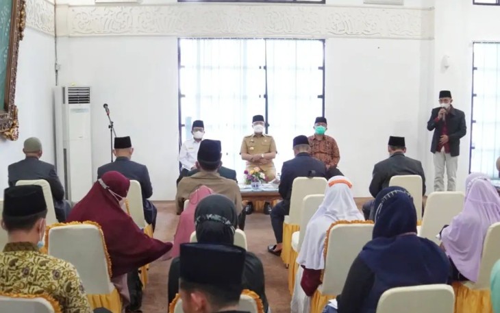 Pelepasan Kafilah Seleksi Tilawatil Qur'an Provinsi Bengkulu