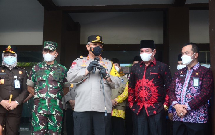 Target 12.000 Warga, Rosjonsyah Apresiasi Aksi Serentak Vaksinasi Massal Polda Bengkulu