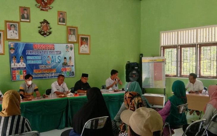 Peratin Pekon Pemerihan, Kecamatan Krui Selatan, Kabupaten Pesisir Barat (Pesibar) menggelar kegiatan Musyawarah Perencanaan Pembangunan (Musrenbang) rapat mengenai kesepakatan program pembangunan Pekon untuk anggaran tahun 2022