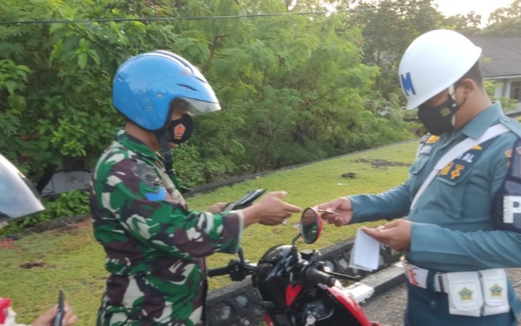 POM Lantamal IV Tanjungpinang Gelar Opsgaktib Mandiri