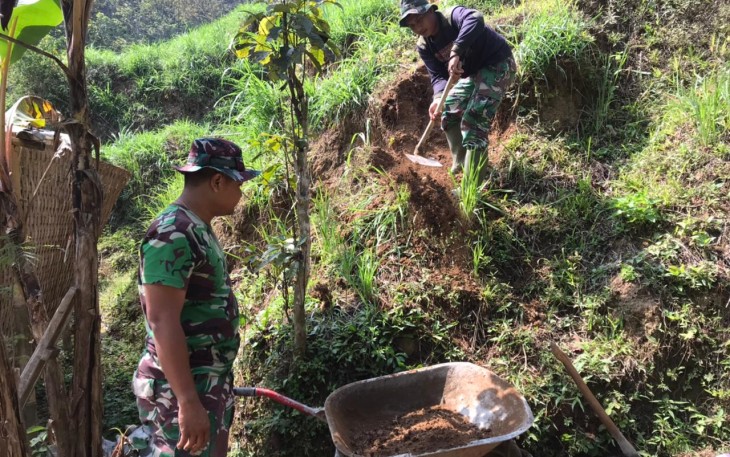 Kesabaran dan Keikhlasan Kunci Keberhasilan di TMMD Tulungrejo