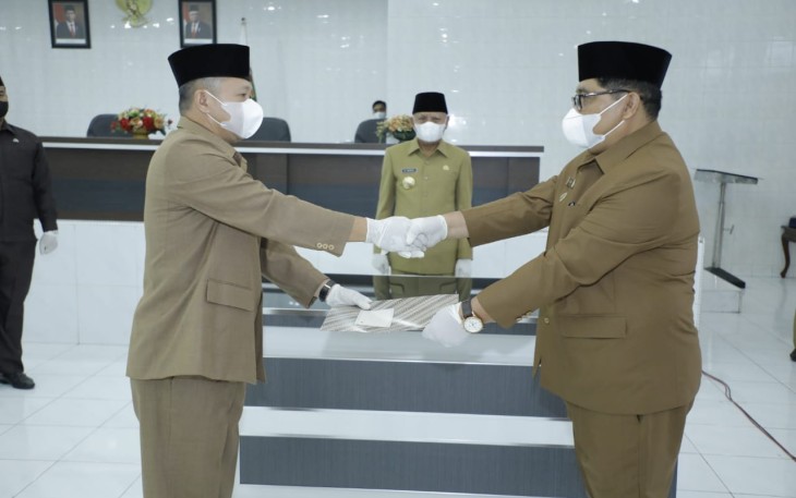 Bupati Asahan Lantik Pejabat Pimpinan Tinggi Pratama dan Pejabat Administrator 