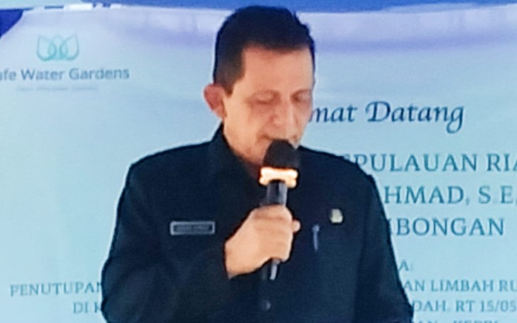 Gubernur Kepri Menutup Kegiatan Pembangunan Sistem Pengelolaan Limbah Rumah Tangga Terpadu