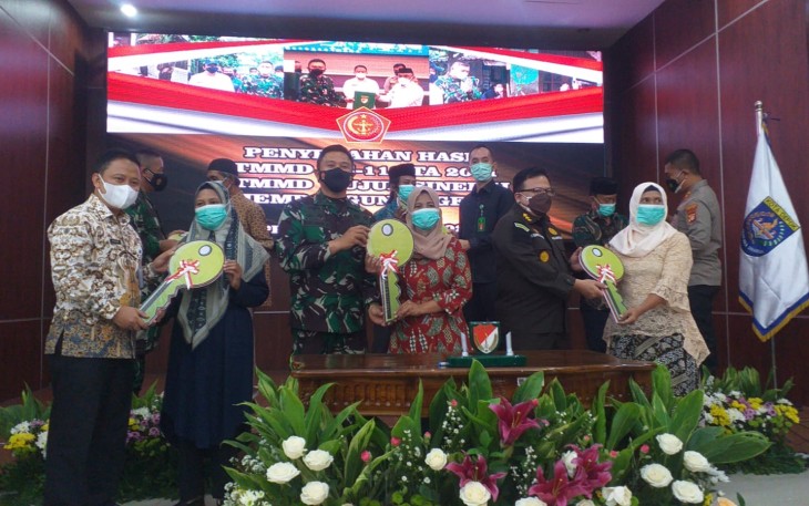 TMMD Ke-112 Tahun 2021 Kodim Depok Resmi Ditutup