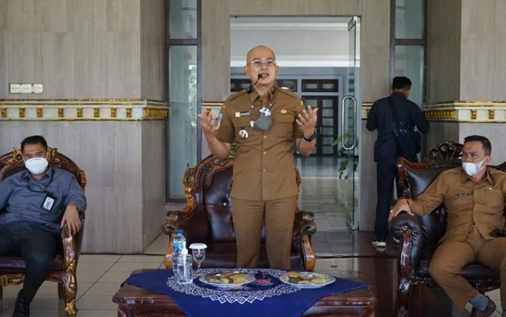 Bupati Bengkulu Selatan Gelar Pertemuan Dengan Pelaku UMKM Kios Warga Sekundang 