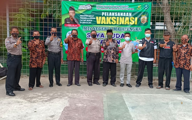 Bhabinkamtibmas Polsek Kadipaten Jemput Para Lansia dan Ibu Hamil
