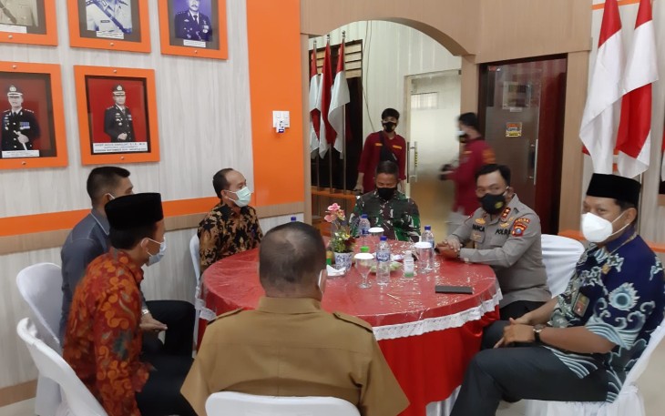 Pangdam I/BB dan Kapoldasu Kunjungi Labuhanbatu, Cek Hasil Putusan Mahkamah Konstitusi
