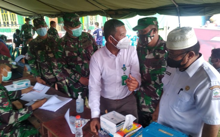 Dinkes Aceh Singkil Tinjau Vaksinasi, Target Capaian 70 Persen
