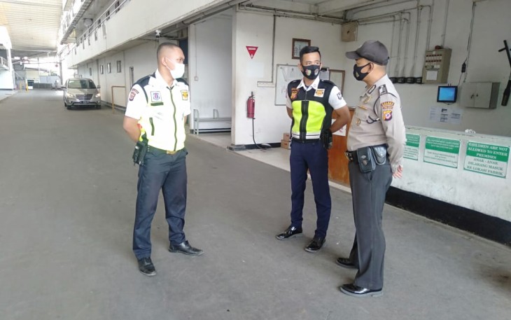 Polsek Dawuan Gelar Patroli Dialogis Objek Vital dan Lokasi Pedagangan