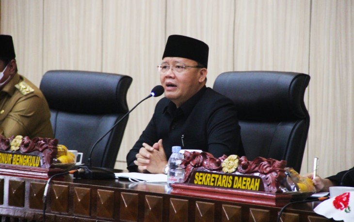 Gubernur Bengkulu Rohidin Mersyah