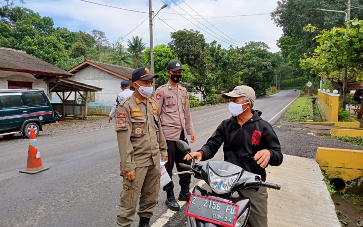 Sosialisasi PPKM Level Tiga Untuk Mendukung Operasi Nusa II