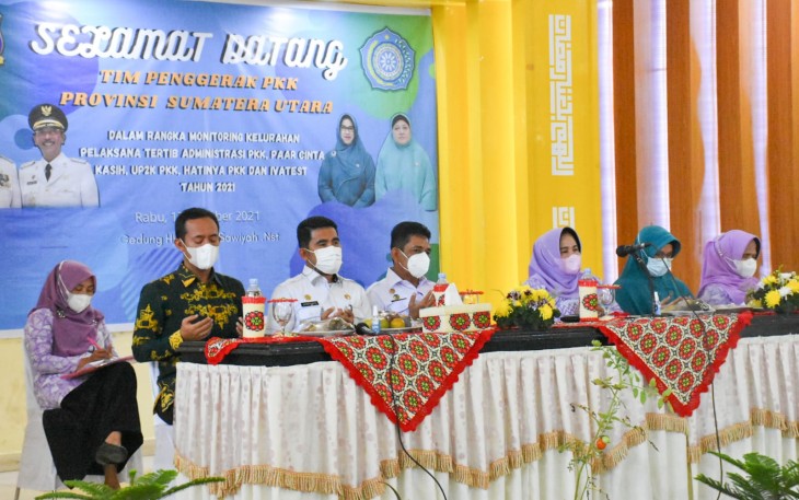 PKK Sumut Imbau PKK Tebing Tinggi Programkan Kegiatan Penanganan Covid-19 