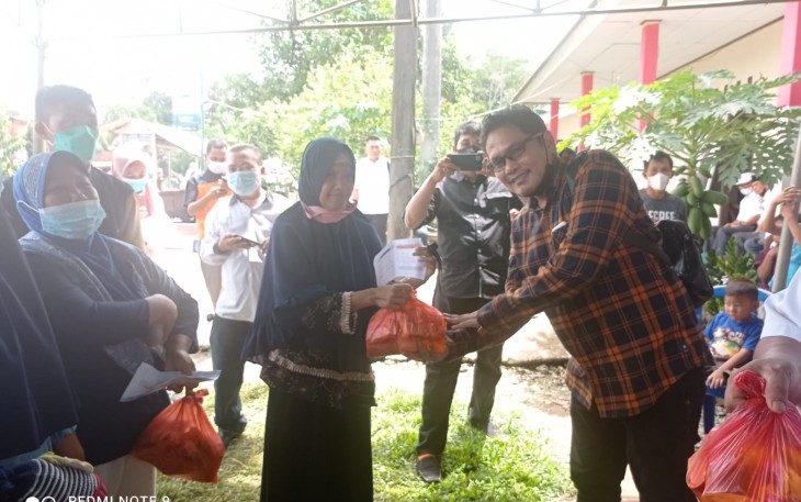 Reses Andri Ady Simbolon Di Kecamatan Sukaraja, Dukung Upaya Pencapaian 75 % Vaksinasi dan Tampung Aspirasi