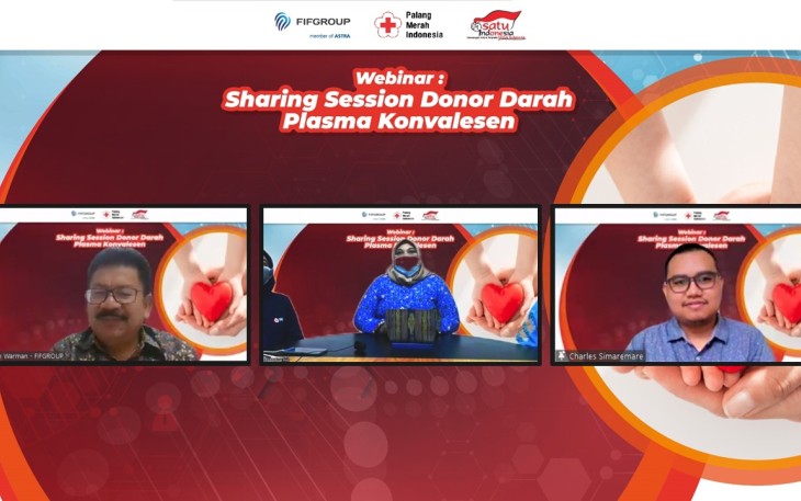Webinar FIFGROUP: Yuk Jadi Pendonor Darah Plasma Konvalesen