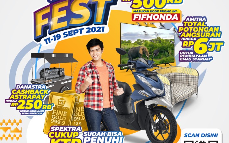 Sukses di Bangka Belitung, FIFGROUP FEST Kunjungi Lampung Bagi-Bagi Promo  Potongan Angsuran 5 kali hingga Cashback
