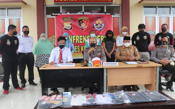 Polres Kepahiang Tangkap 5 Oknum Honorer 