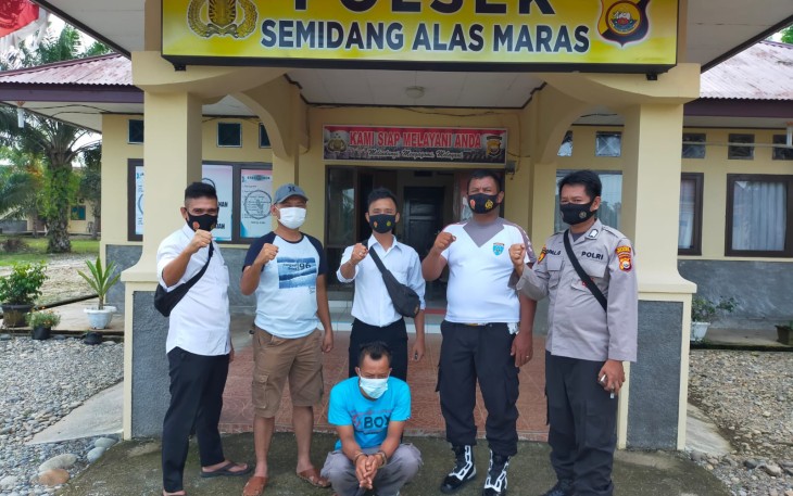 Terduga Pelaku Diamankan   