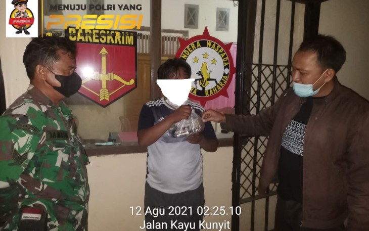 Terduga Pelaku Diamankan     