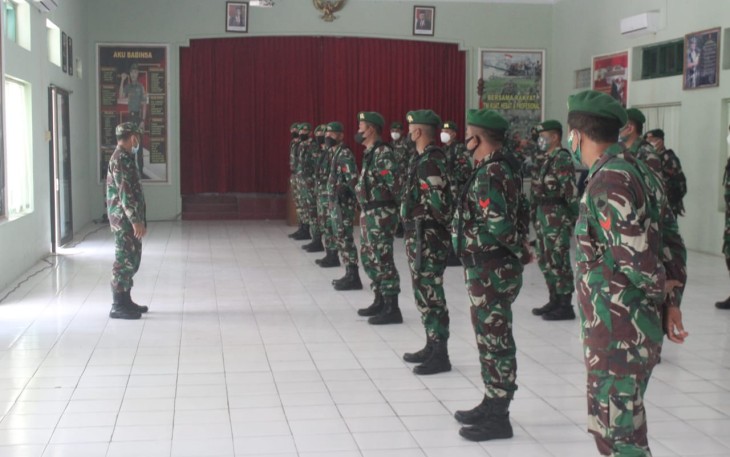 Pelepasan pasukan BKO