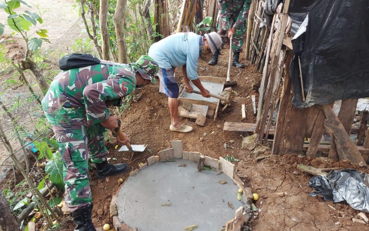 Semangat anggota Kodim 0808/Blitar