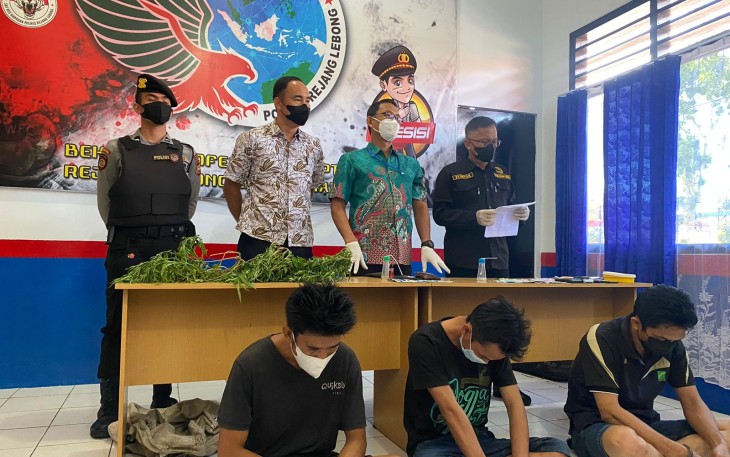 Tiga Terduga Pelaku Diamankan  