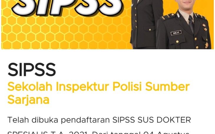 Pendaftaran SIPSS Khusus Kedokteran Tahun 2021 Besok Terakhir