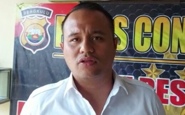 Kasat Reskrim Polres Bengkulu Tengah Iptu Iman Falucky SIk