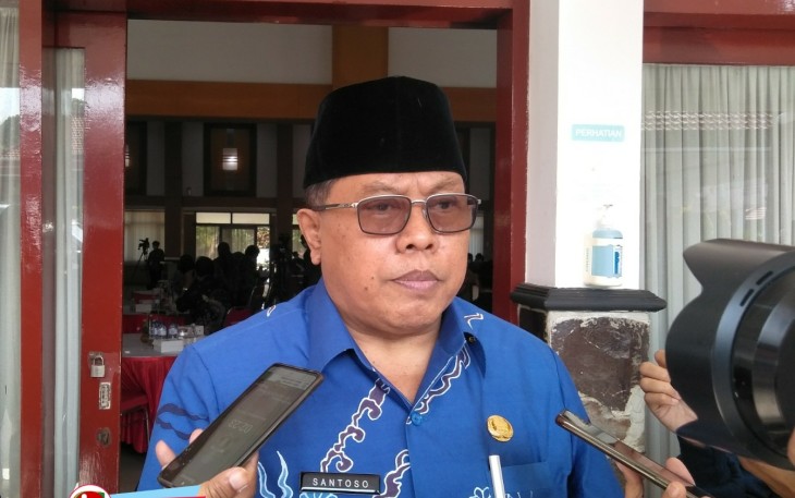 Walikota Blitar Drs. H. Santoso, M.Pd. (foto : Faisal NR / dok. Klikwarta.com)