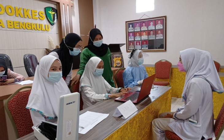 Biddokkes Tambah Tenaga Vaksinator