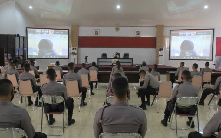 65 Bintara Remaja Polda Bengkulu Siap Terjun ke Lapangan