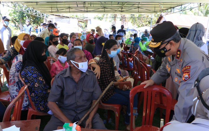kegiatan serbuan vaksinasi serentak bertempat di Kelurahan Babatan Kecamatan Sukaraja Kabupaten Seluma Provinsi Bengkulu