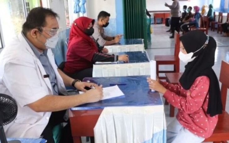 Vaksin Presisi Goes to School dilaksanakan mulai tanggal 28 Agustus 2021 hingga 6 September 2021 nanti.