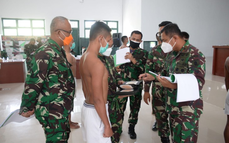 Danrem 101/Antasari tegaskan Seleksi Prajurit Harus Objektif Dan Transparan