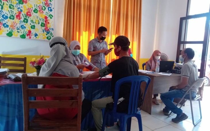 Puskesmas Kelurahan Babatan Gelar Vaksinasi Tahap II 