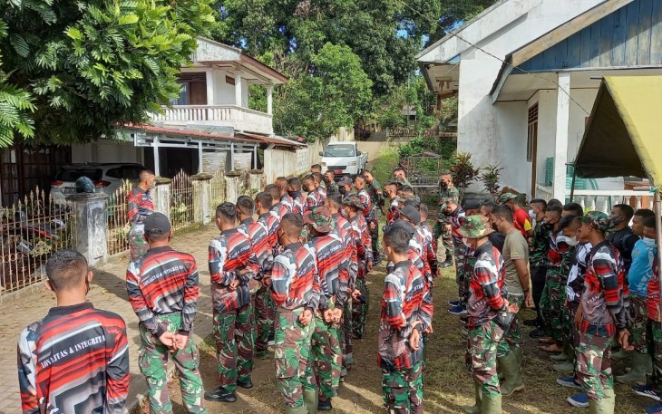 Apel bersama sebelum turun kelokasi TMMD