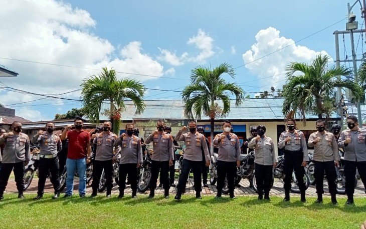 Polres Bitung Launching Aplikasi Tarsius Presisi