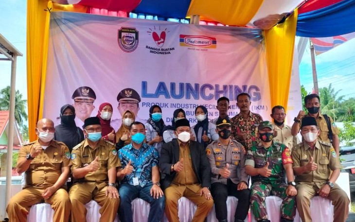 Bupati Selauma Launching Produk Industri Kecil Menengah (IKM) di Pasarkan di Indomaret